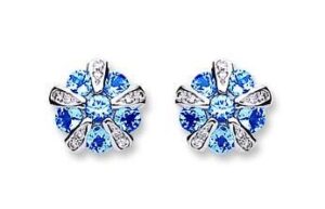 Diamond & Tanzanite Earrings