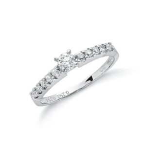 18ct white gold Diamond dress ring