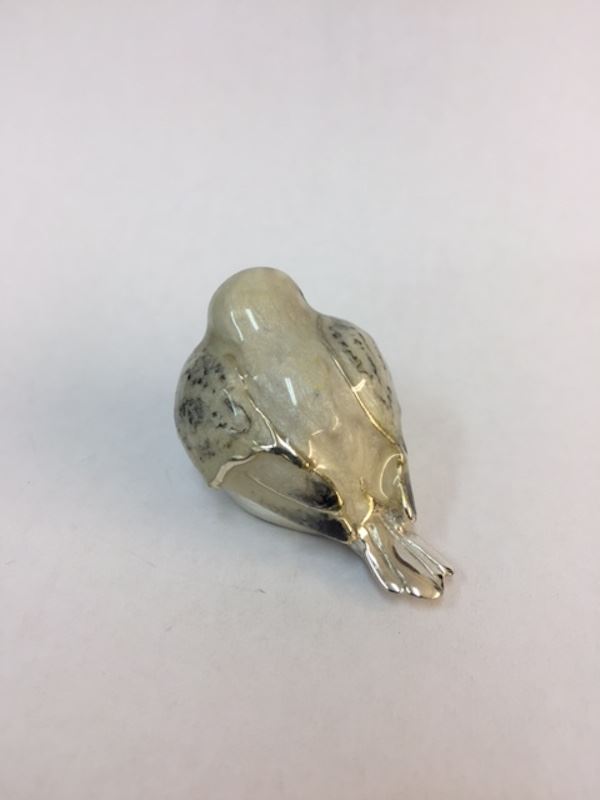 Sterling Silver Enamel Dove By Sorini Argenti - Image 2