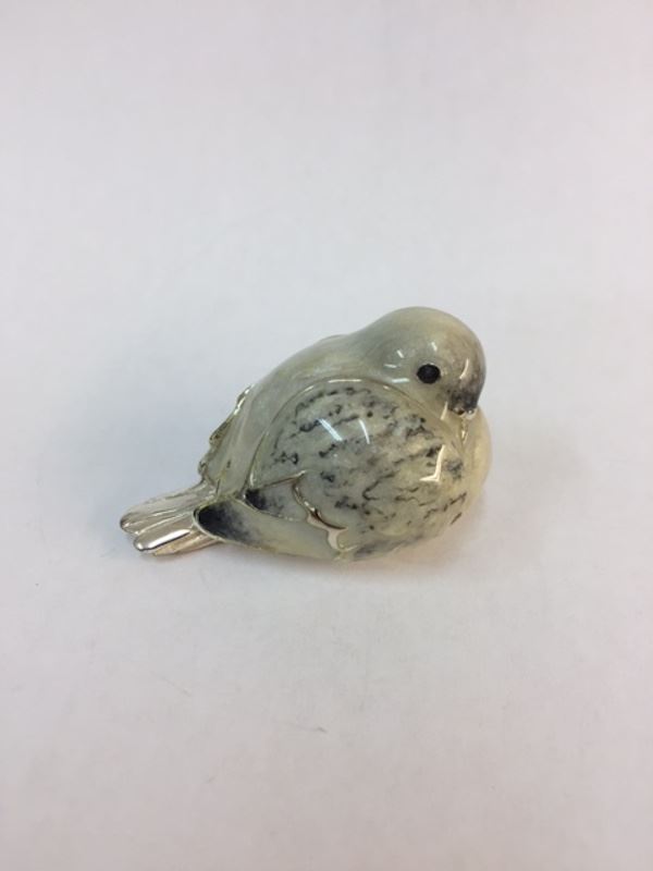 Sterling Silver Enamel Dove By Sorini Argenti