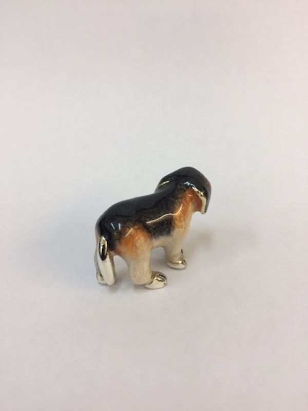 Sterling Silver Enamel Beagle By Saturno - Image 3