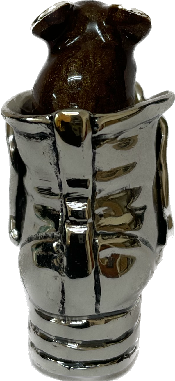 Saturno Sterling Silver Enamel Mouse - Image 2