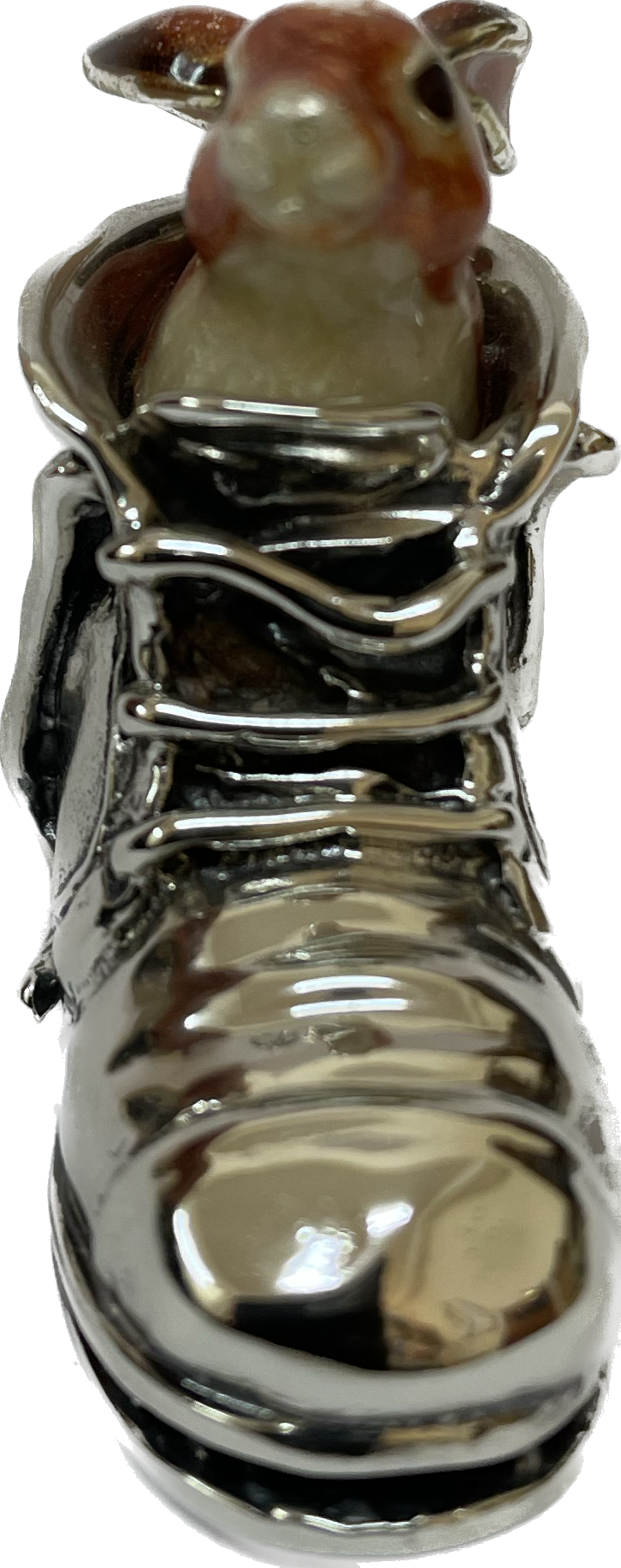 Saturno Sterling Silver Enamel Rabbit - Image 2