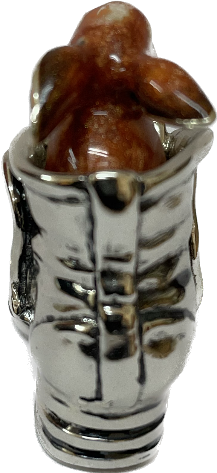 Saturno Sterling Silver Enamel Rabbit - Image 4